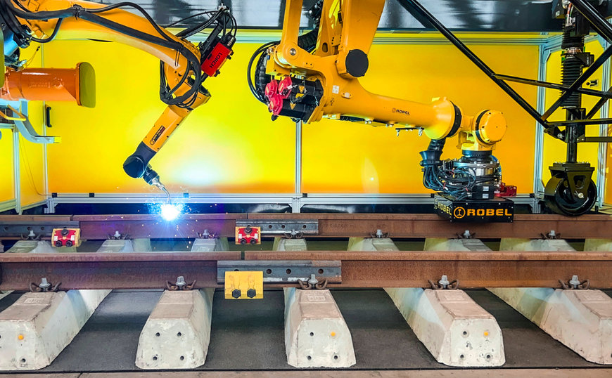 ROBOTS REPAIR RAILWAY TRACKS